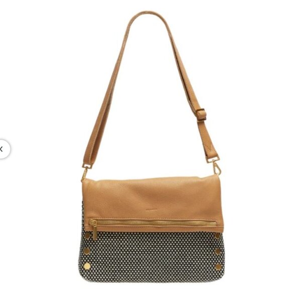 Hammitt Handbags - Hammitt VIP Large Crossbody Clutch Bag California Sunday Brushed Yellow Gold EUC
